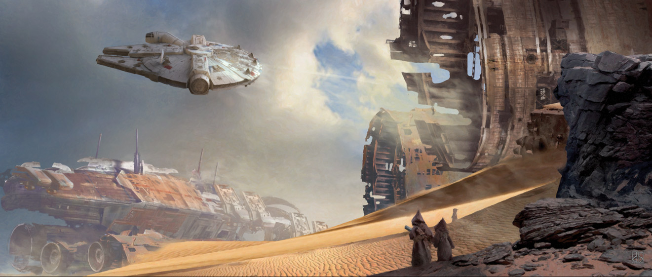 Stephan Martiniere Through the Wreckage